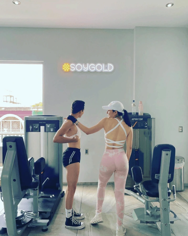 Entrenamiento en Gold Gym